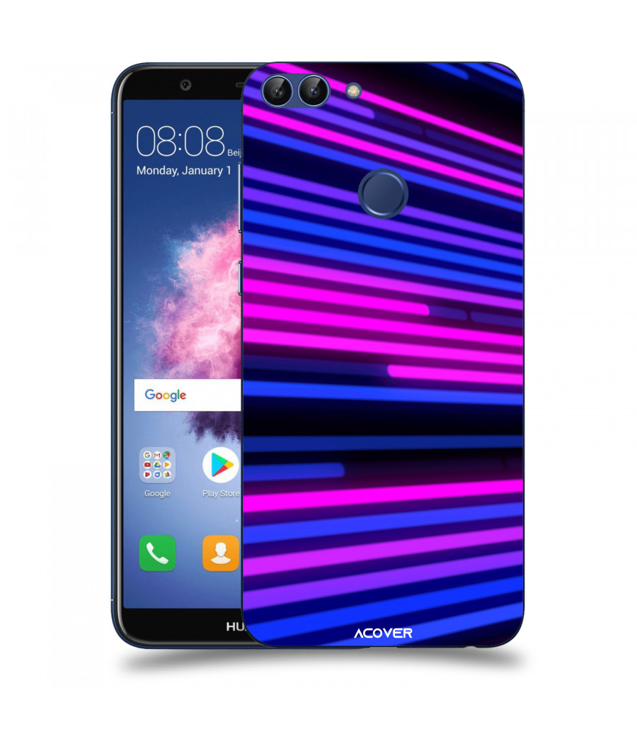 ACOVER Kryt na mobil Huawei P Smart s motivem Led Lights