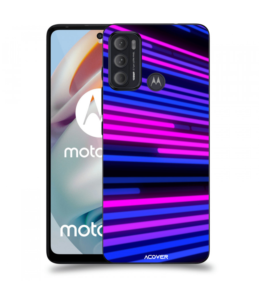 ACOVER Kryt na mobil Motorola Moto G60 s motivem Led Lights