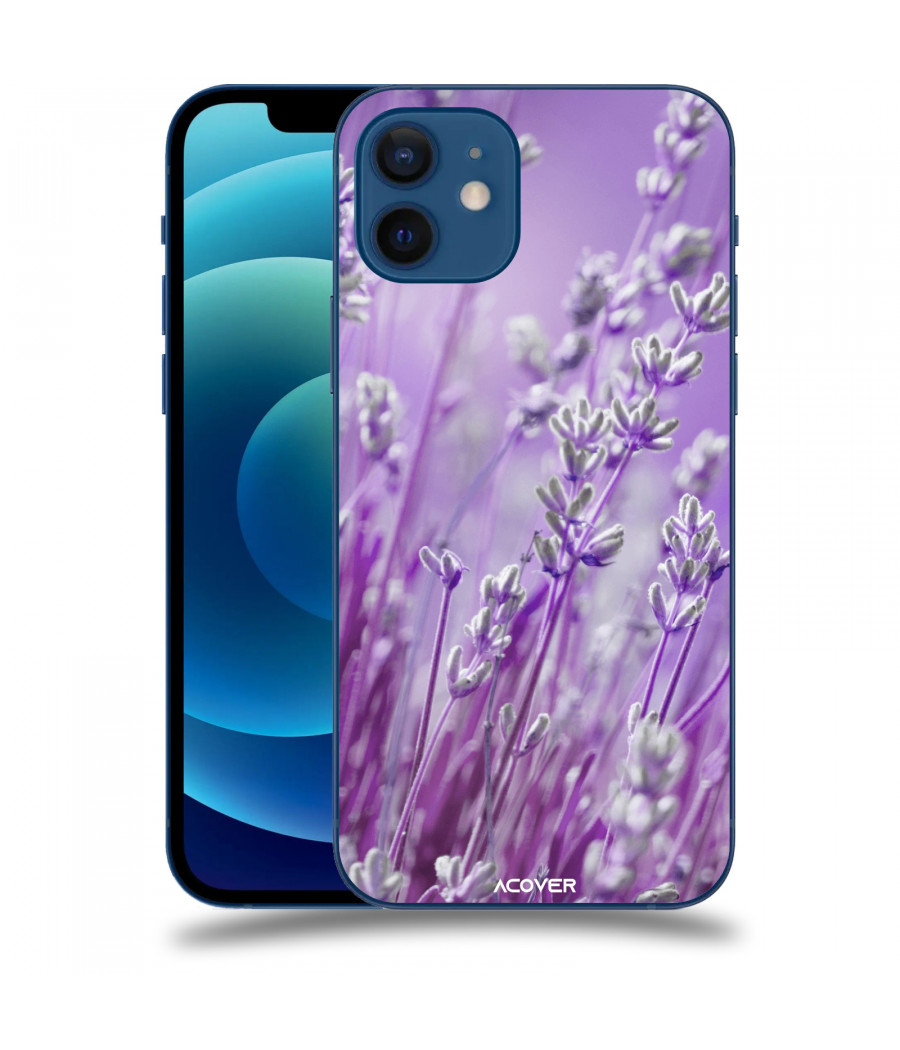 ACOVER Kryt na mobil Apple iPhone 12 s motivem Lavender