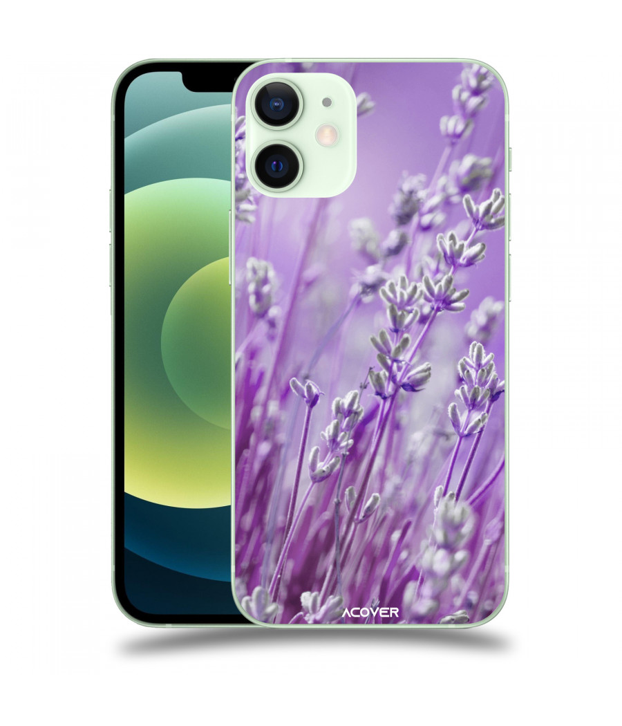 ACOVER Kryt na mobil Apple iPhone 12 mini s motivem Lavender