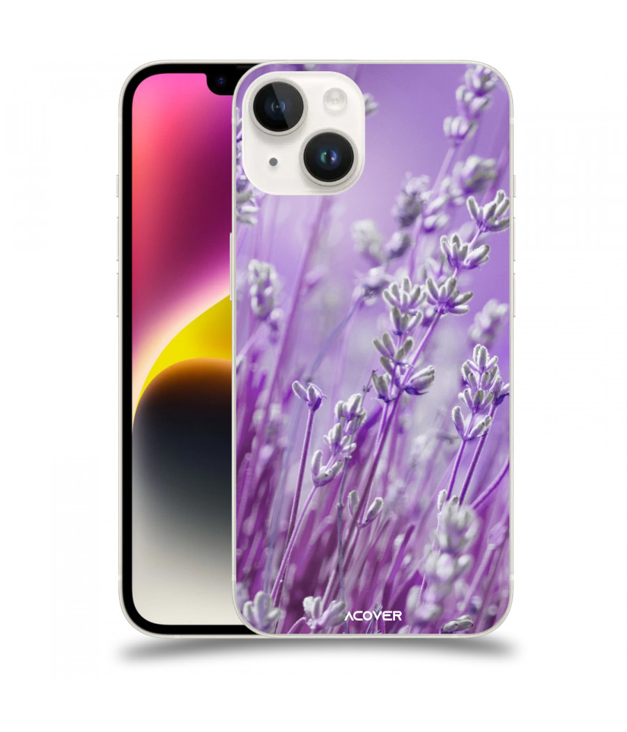 ACOVER Kryt na mobil Apple iPhone 14 s motivem Lavender