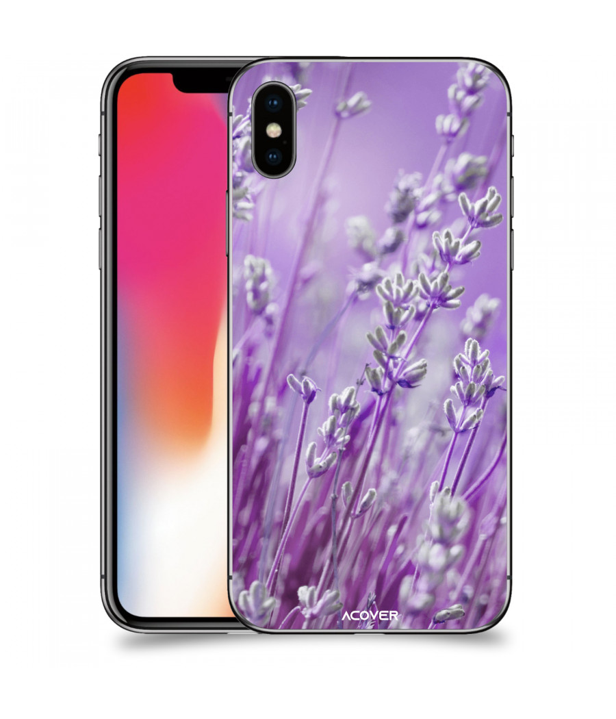 ACOVER Kryt na mobil Apple iPhone X/XS s motivem Lavender