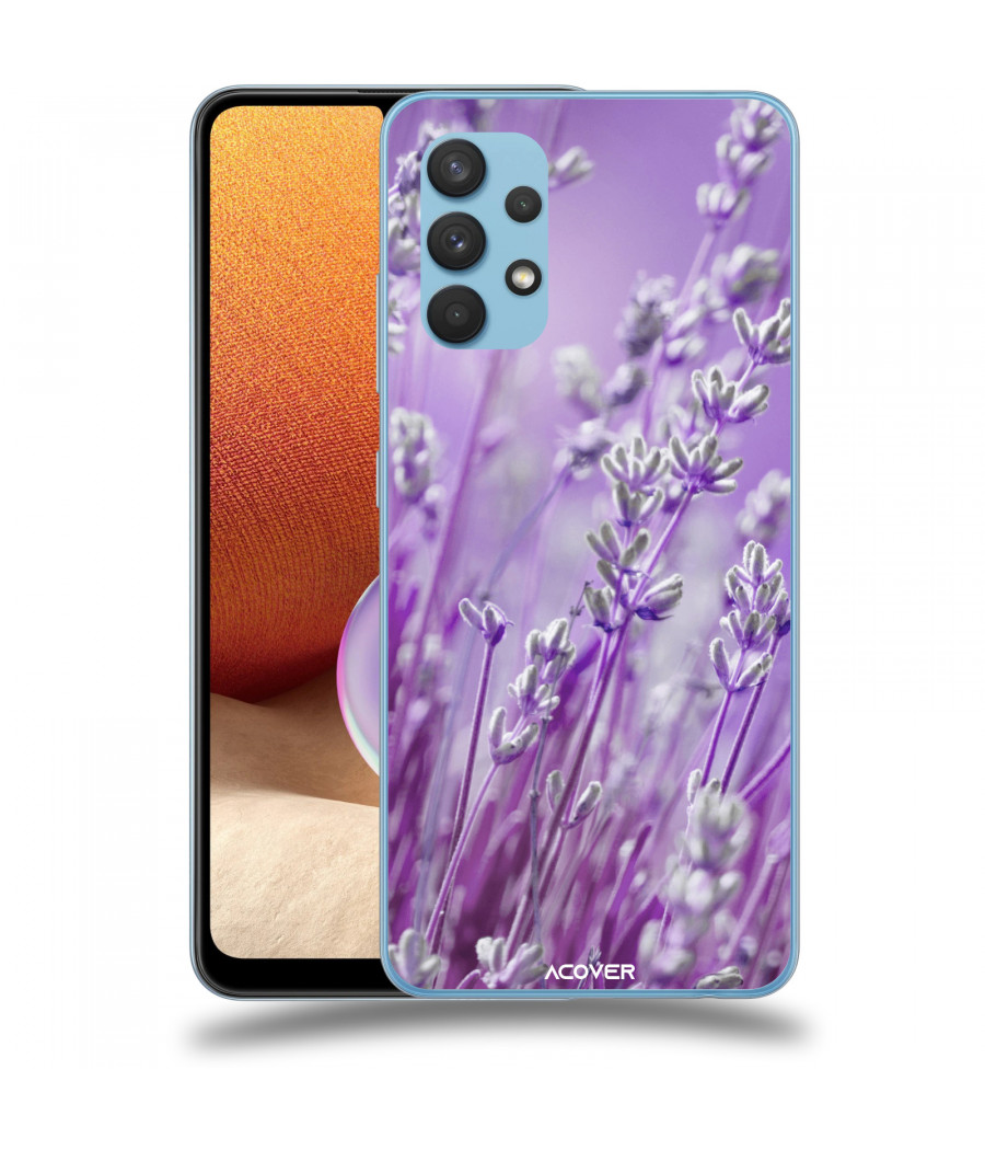 ACOVER Kryt na mobil Samsung Galaxy A32 4G SM-A325F s motivem Lavender