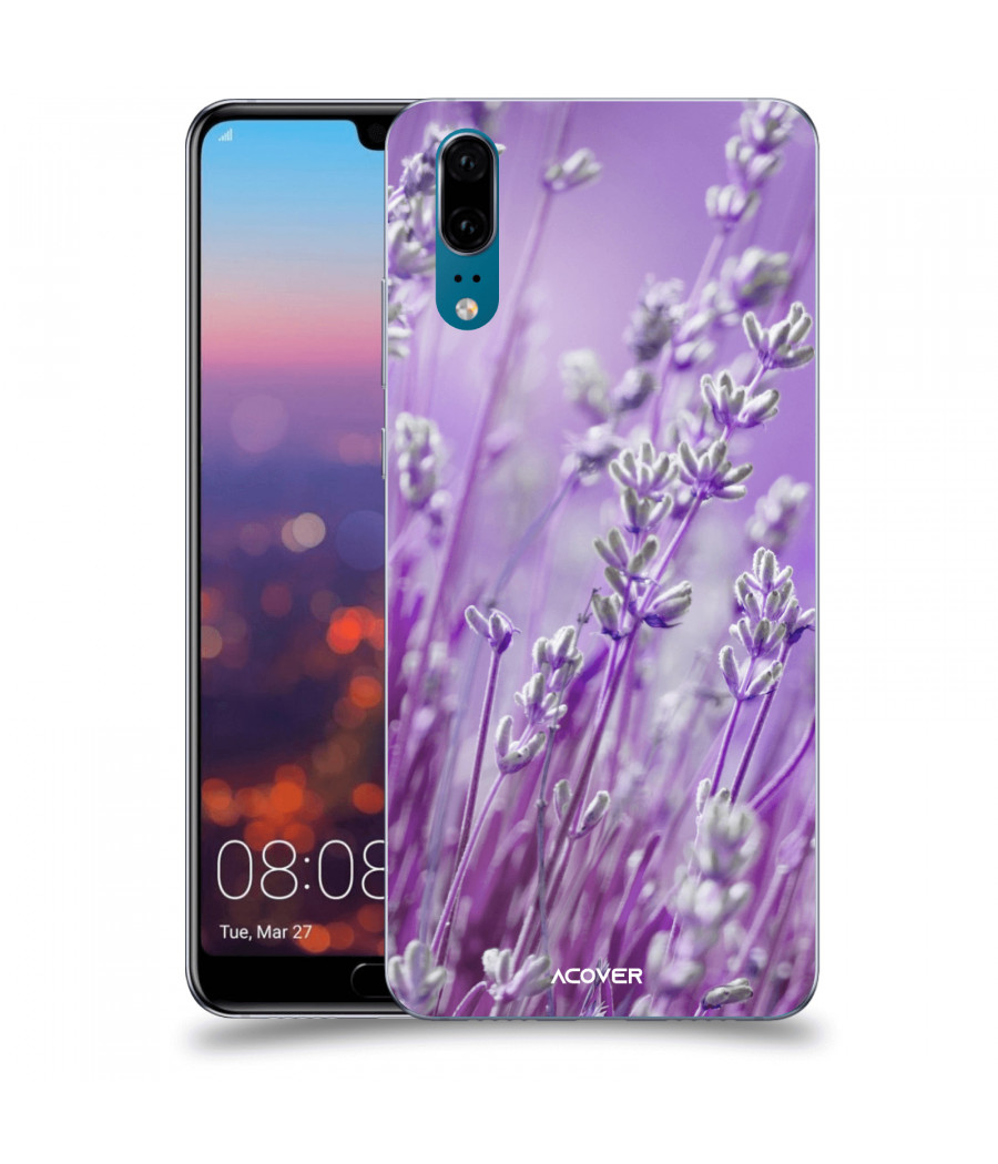 ACOVER Kryt na mobil Huawei P20 s motivem Lavender