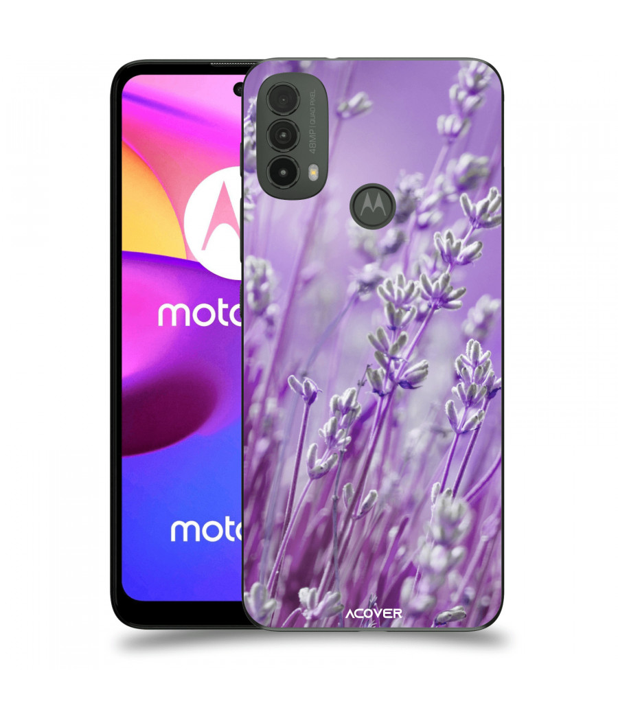 ACOVER Kryt na mobil Motorola Moto E40 s motivem Lavender