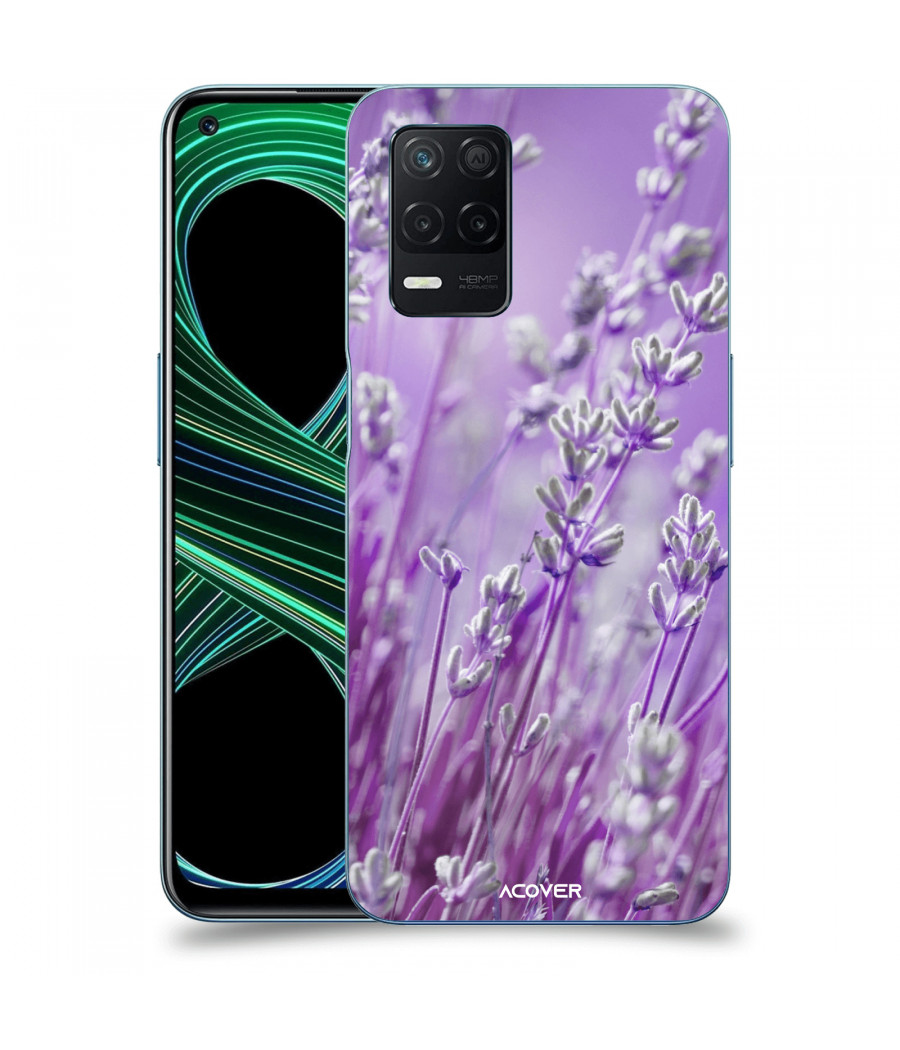 ACOVER Kryt na mobil Realme 8 5G s motivem Lavender