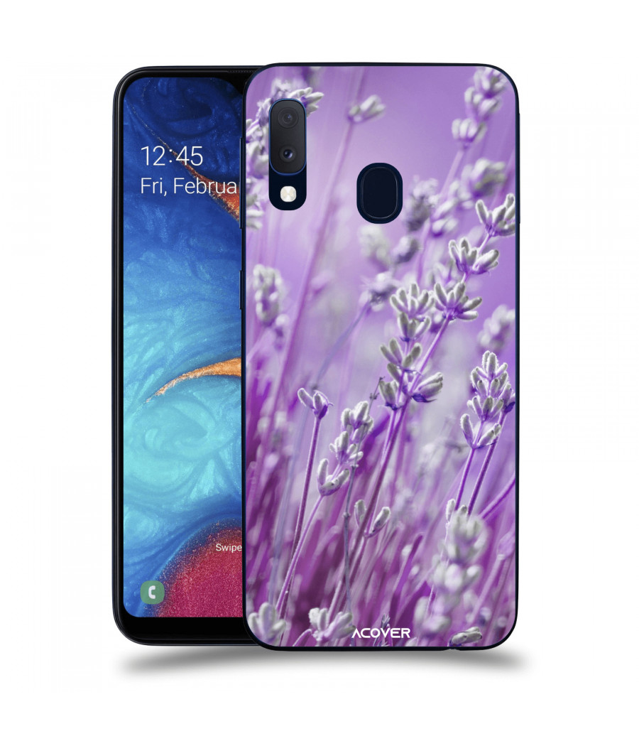 ACOVER Kryt na mobil Samsung Galaxy A20e A202F s motivem Lavender