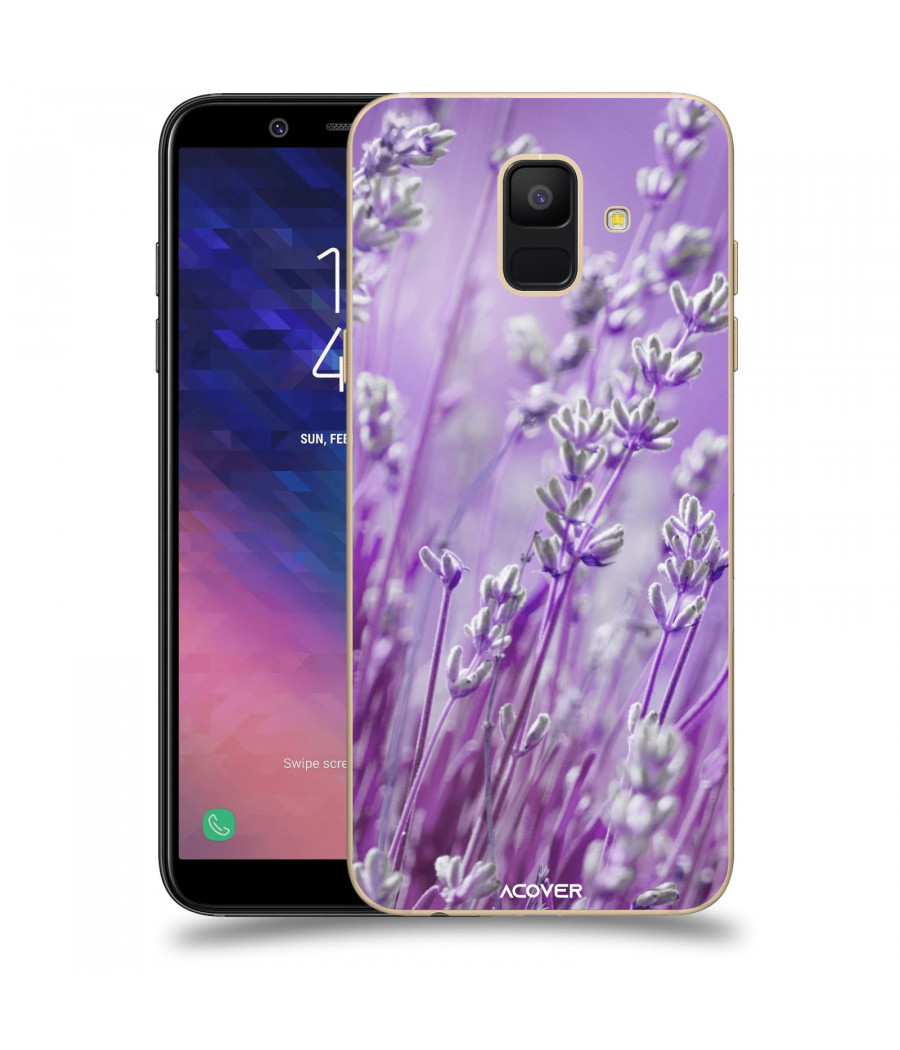 ACOVER Kryt na mobil Samsung Galaxy A6 A600F s motivem Lavender