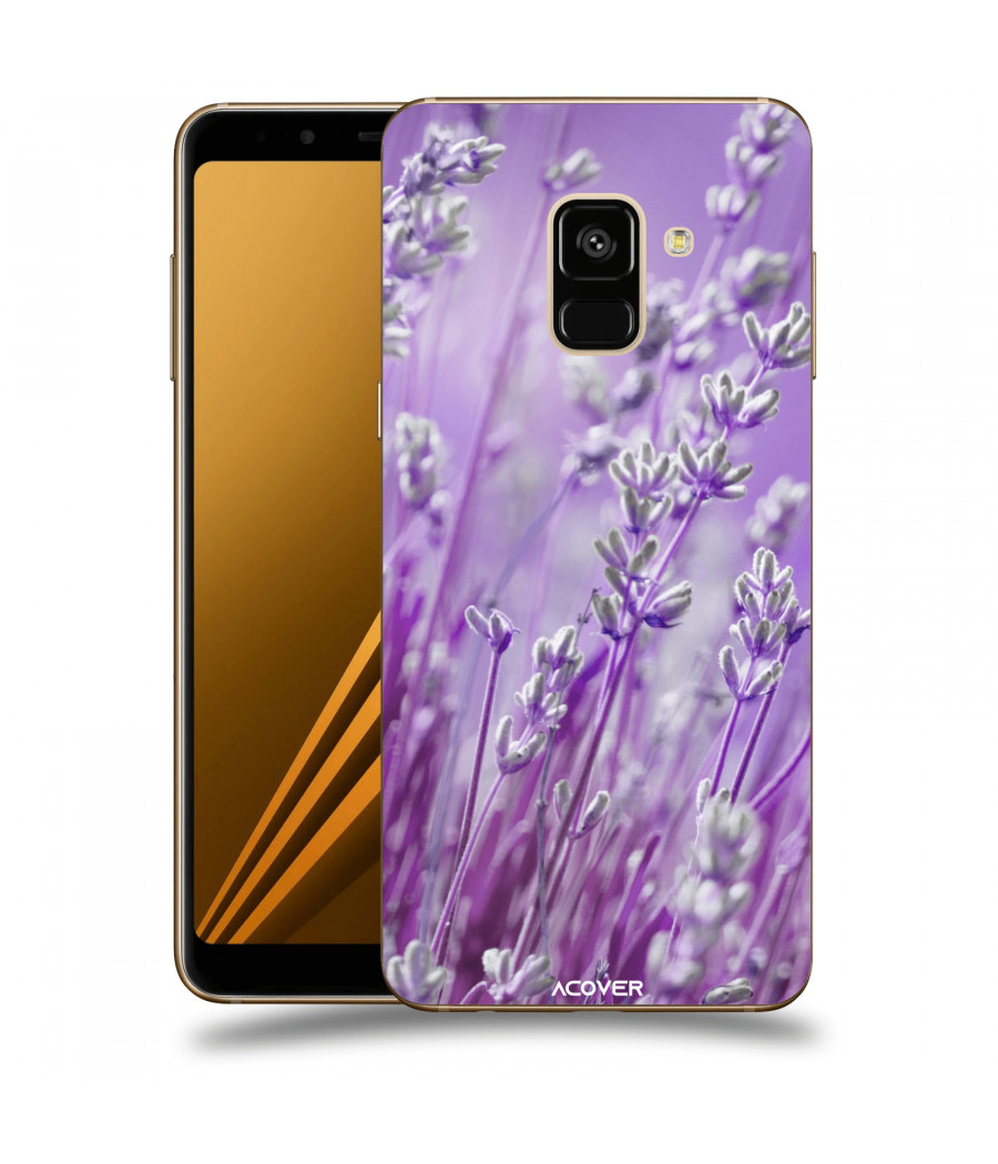 ACOVER Kryt na mobil Samsung Galaxy A8 2018 A530F s motivem Lavender