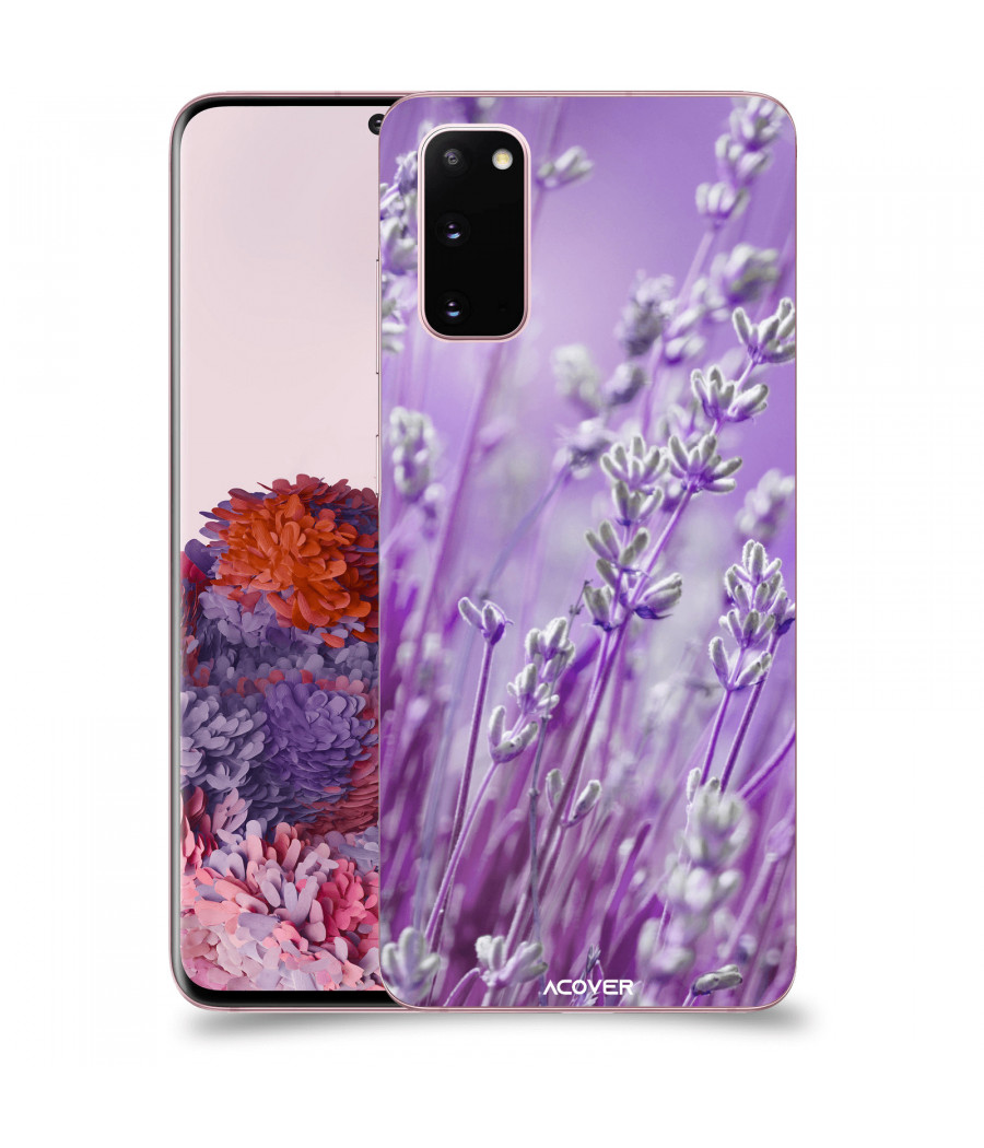 ACOVER Kryt na mobil Samsung Galaxy S20 G980F s motivem Lavender