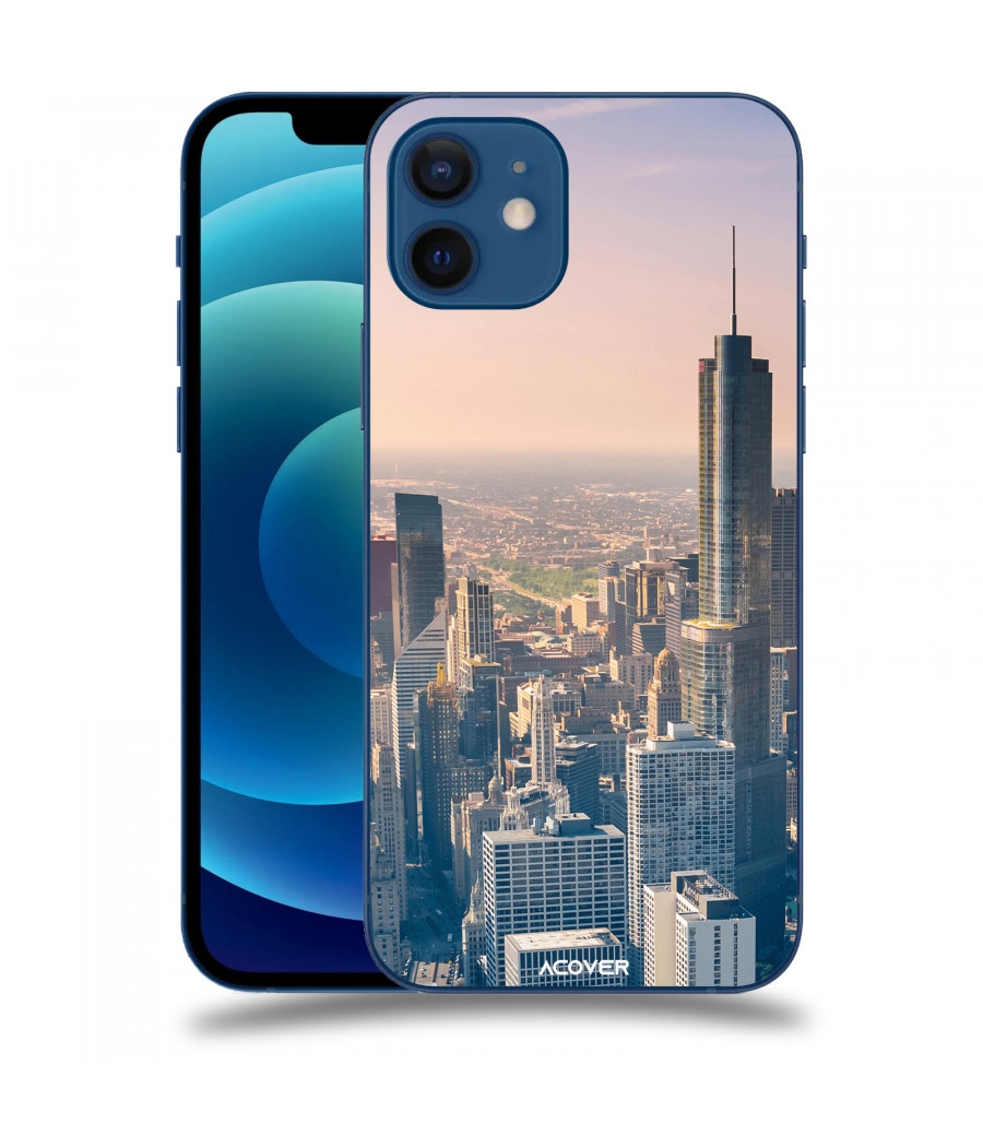 ACOVER Kryt na mobil Apple iPhone 12 s motivem Chicago