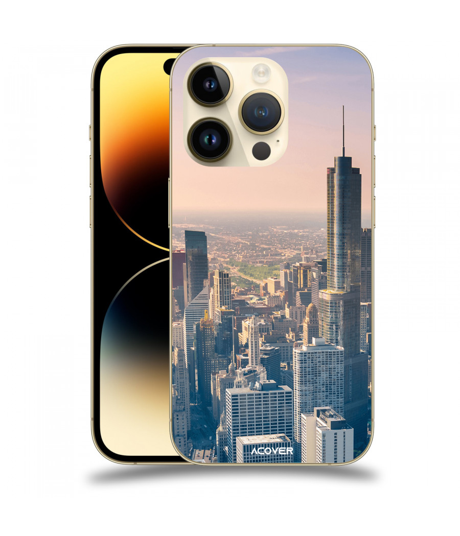 ACOVER Kryt na mobil Apple iPhone 14 Pro s motivem Chicago