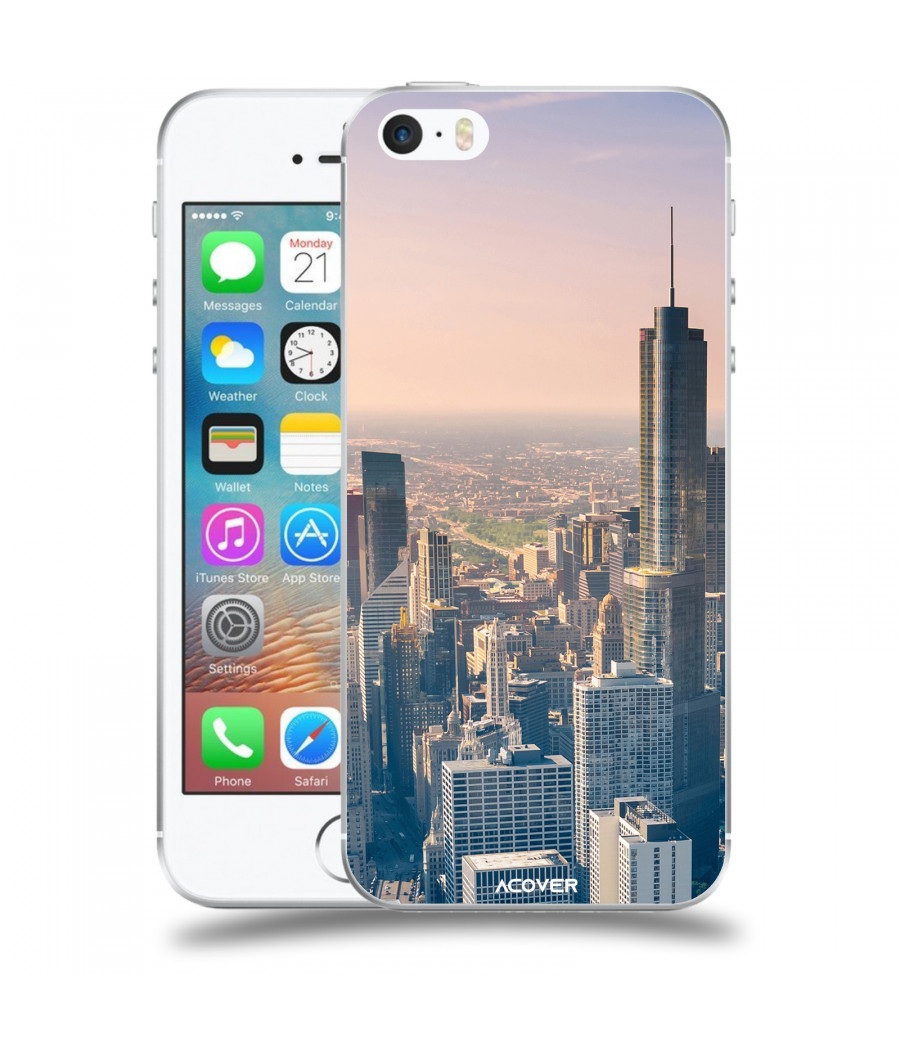 ACOVER Kryt na mobil Apple iPhone 5/5S/SE s motivem Chicago