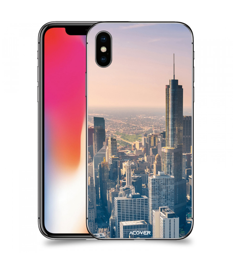 ACOVER Kryt na mobil Apple iPhone X/XS s motivem Chicago