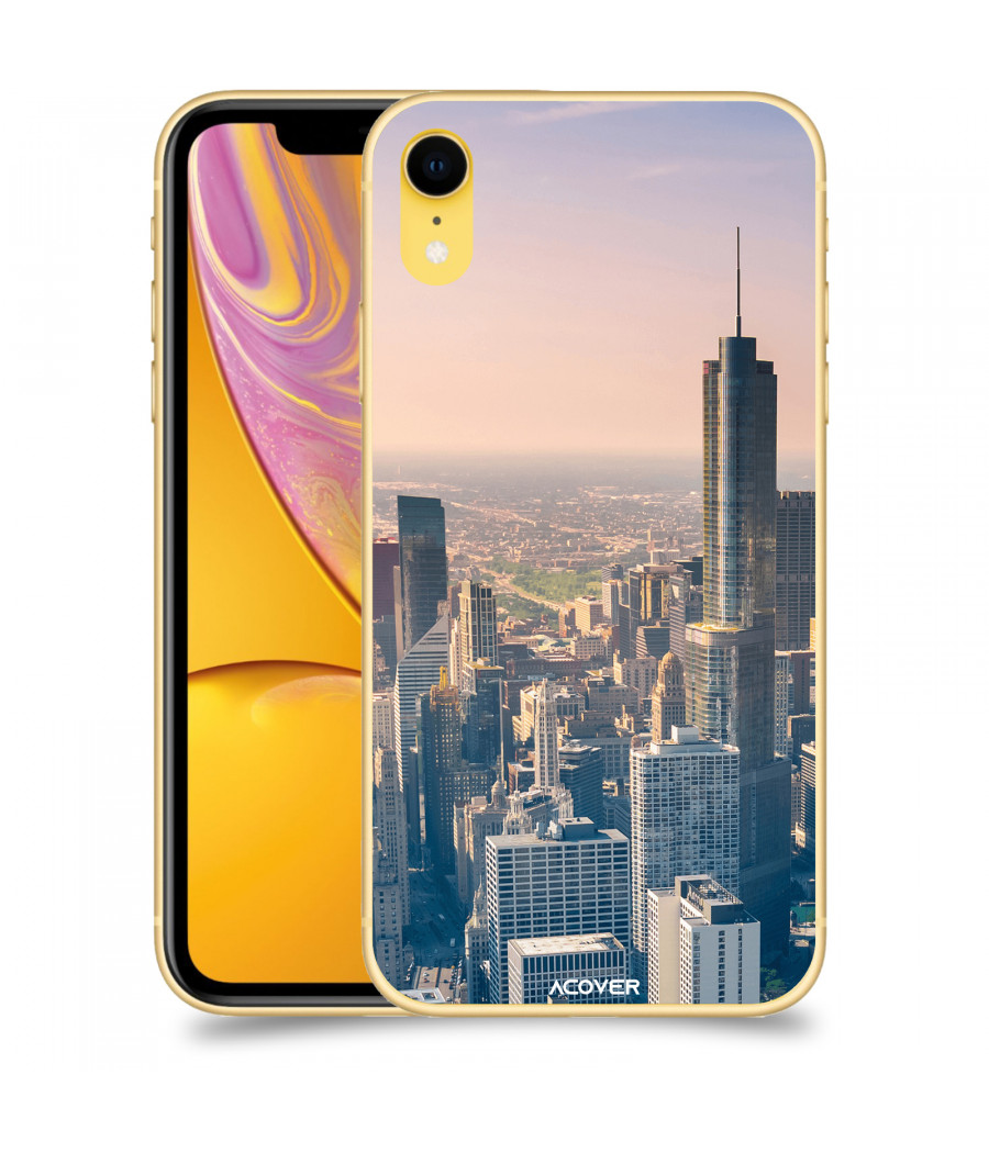 ACOVER Kryt na mobil Apple iPhone XR s motivem Chicago