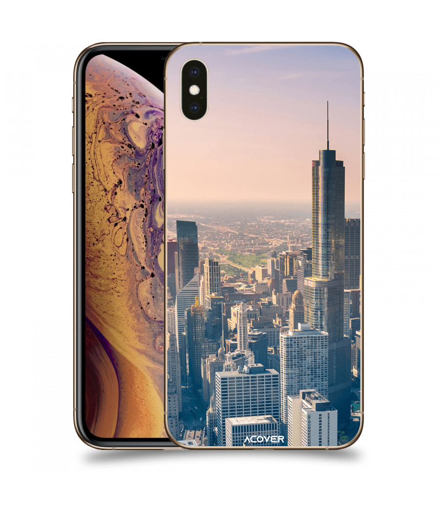 ACOVER Kryt na mobil Apple iPhone XS Max s motivem Chicago
