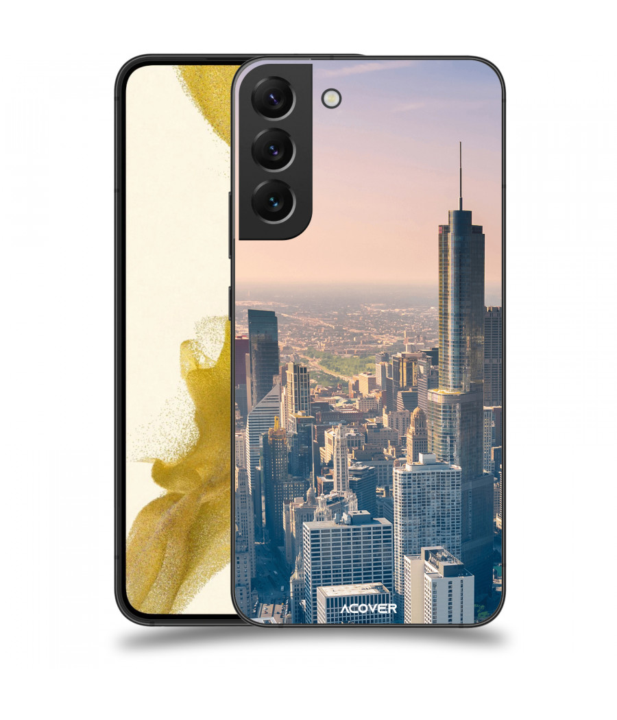 ACOVER Kryt na mobil Samsung Galaxy S22+ 5G s motivem Chicago