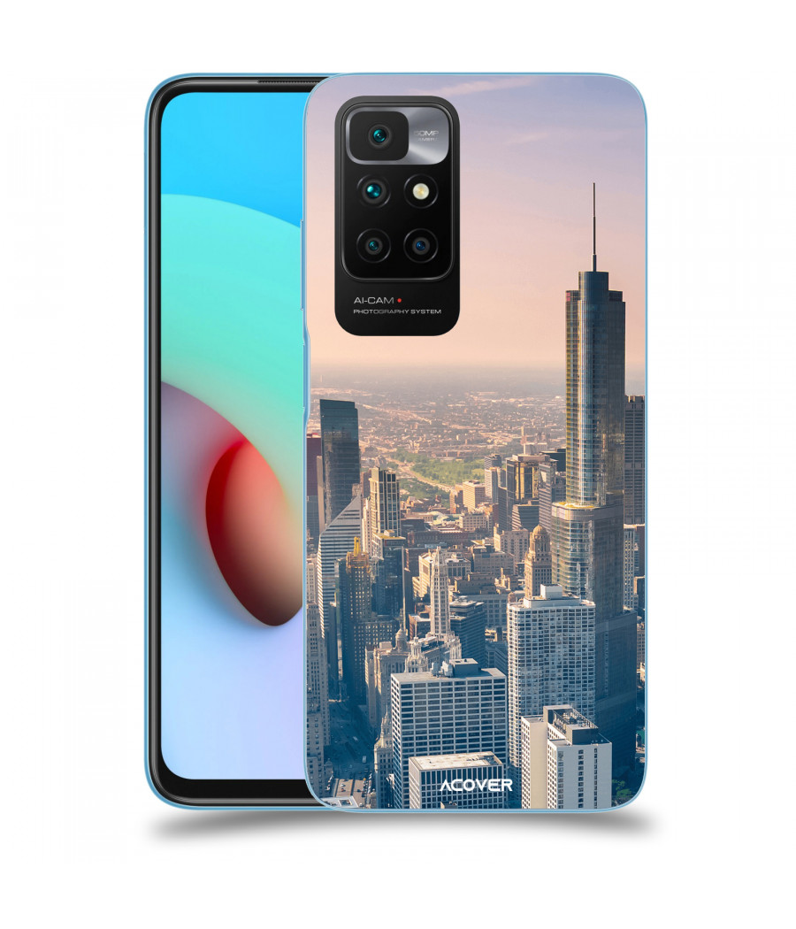 ACOVER Kryt na mobil Xiaomi Redmi 10 (2022) s motivem Chicago