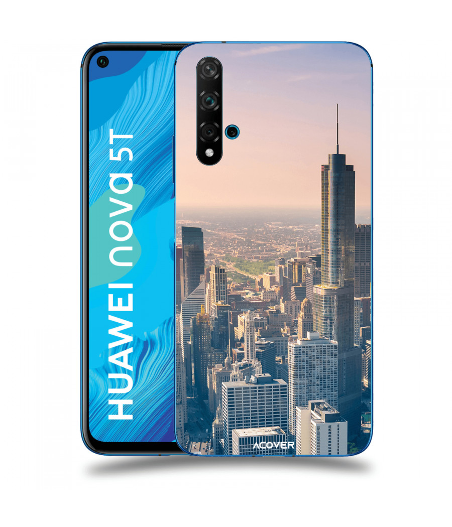 ACOVER Kryt na mobil Huawei Nova 5T s motivem Chicago