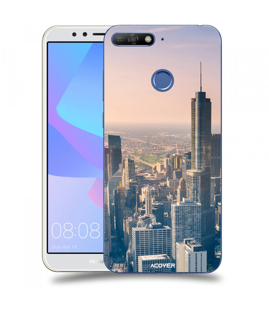 ACOVER Kryt na mobil Huawei Y6 Prime 2018 s motivem Chicago