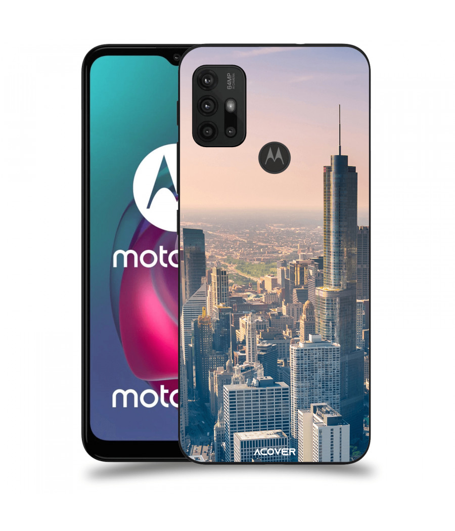 ACOVER Kryt na mobil Motorola Moto G30 s motivem Chicago
