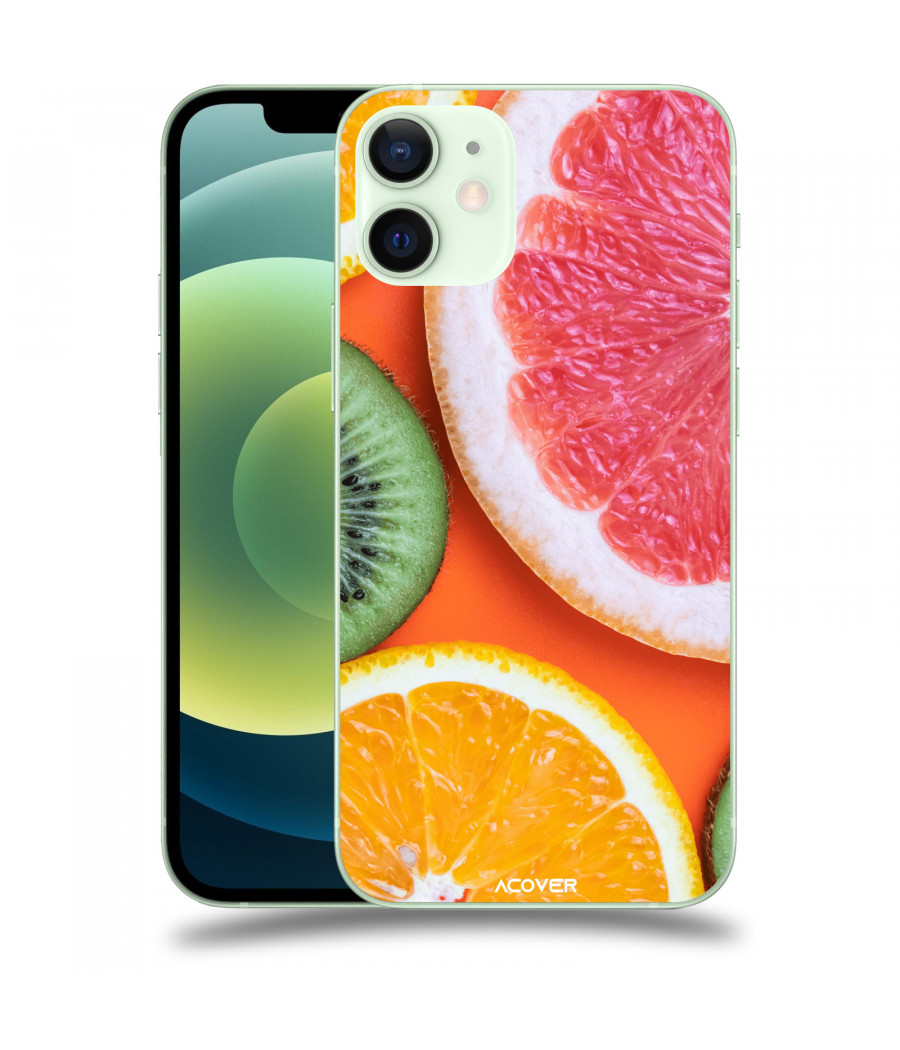 ACOVER Kryt na mobil Apple iPhone 12 mini s motivem Fruit