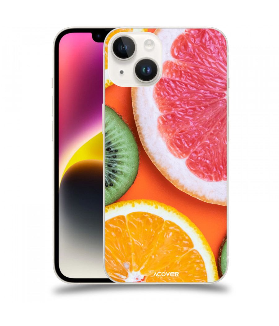 ACOVER Kryt na mobil Apple iPhone 14 s motivem Fruit