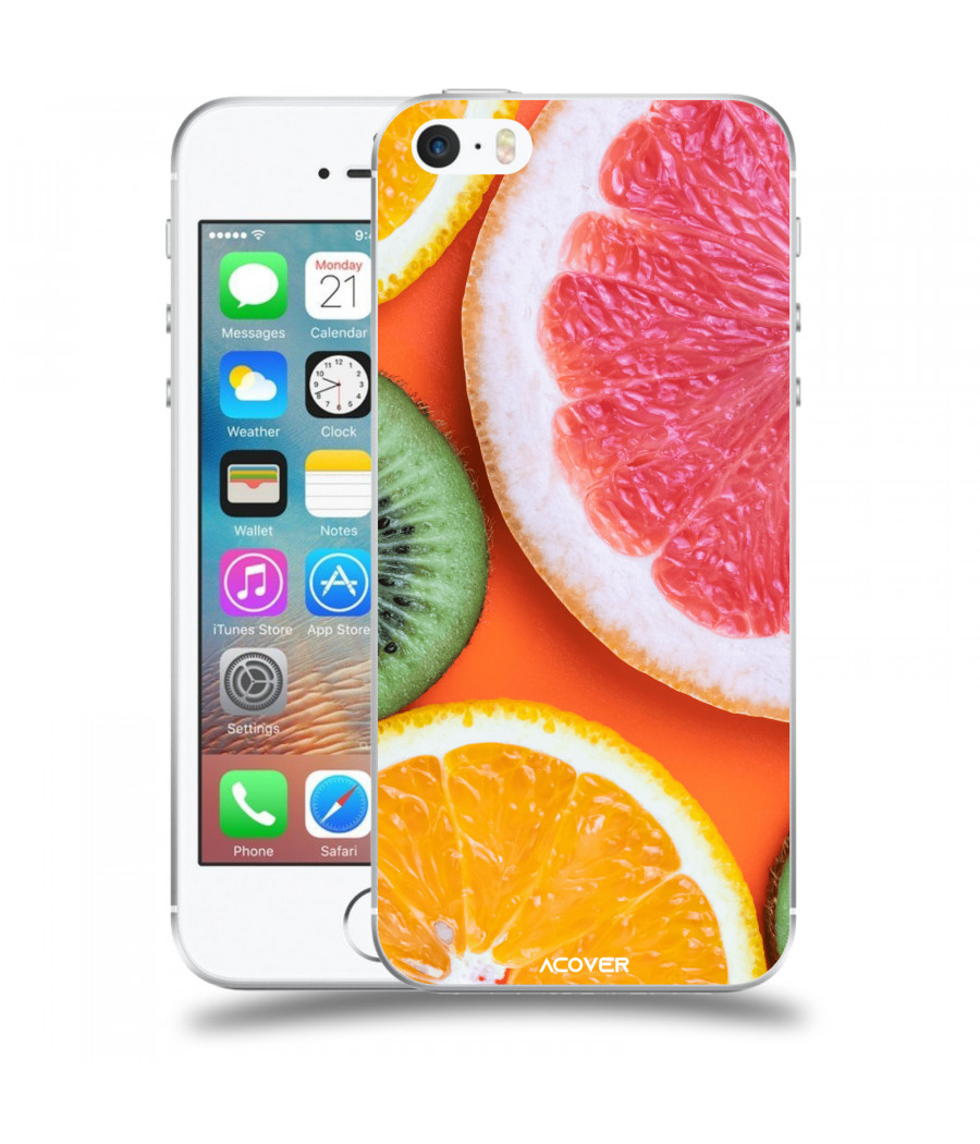 ACOVER Kryt na mobil Apple iPhone 5/5S/SE s motivem Fruit