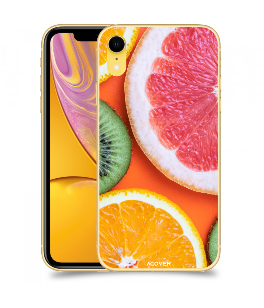 ACOVER Kryt na mobil Apple iPhone XR s motivem Fruit
