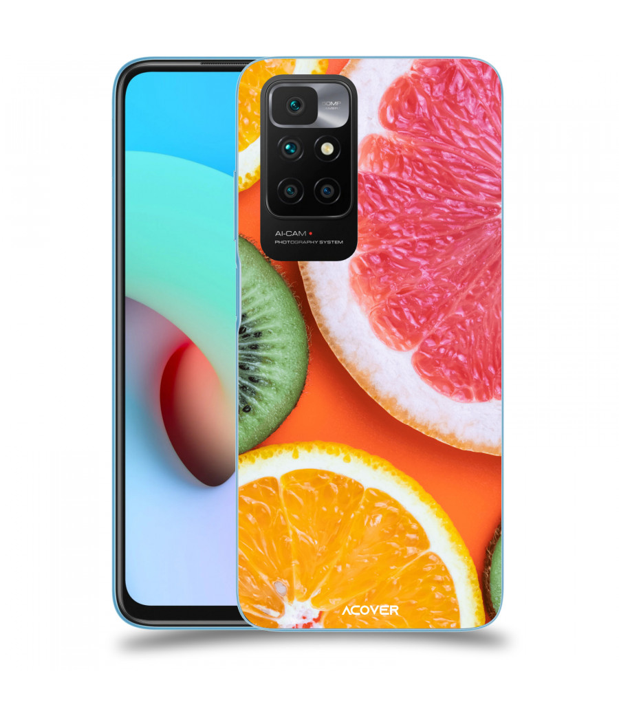 ACOVER Kryt na mobil Xiaomi Redmi 10 (2022) s motivem Fruit