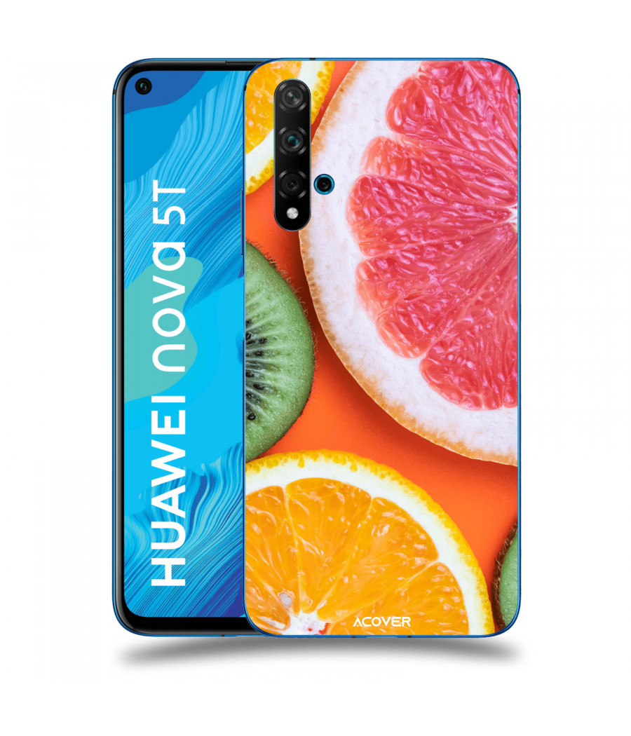 ACOVER Kryt na mobil Huawei Nova 5T s motivem Fruit