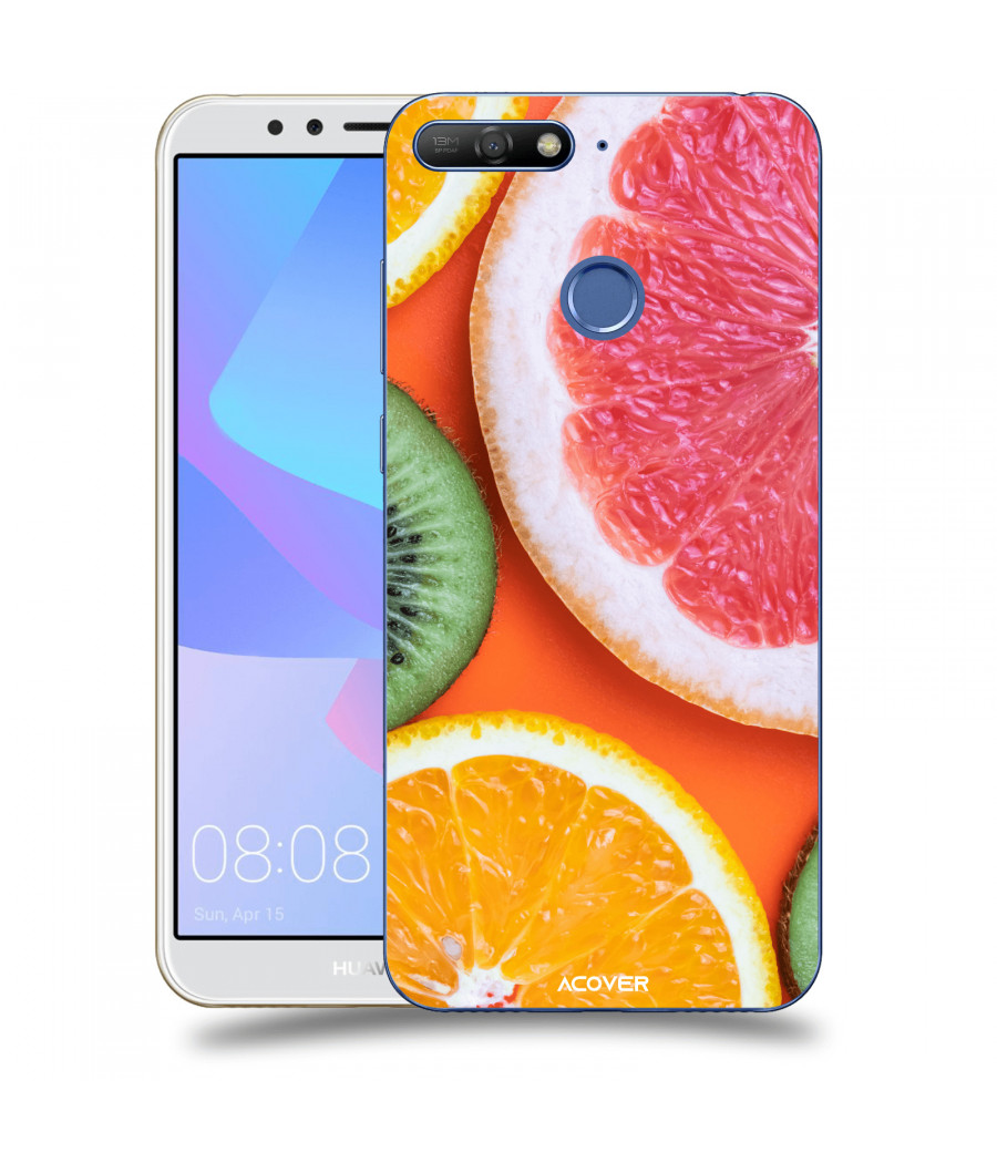 ACOVER Kryt na mobil Huawei Y6 Prime 2018 s motivem Fruit