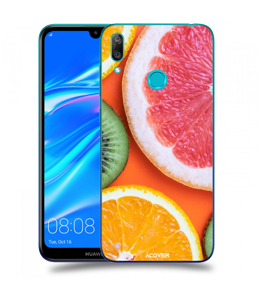 ACOVER Kryt na mobil Huawei Y7 2019 s motivem Fruit