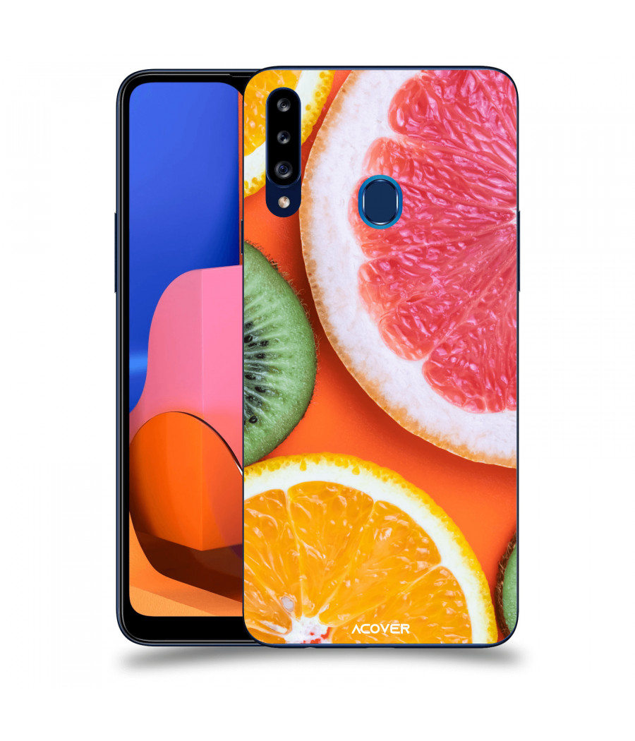 ACOVER Kryt na mobil Samsung Galaxy A20s s motivem Fruit