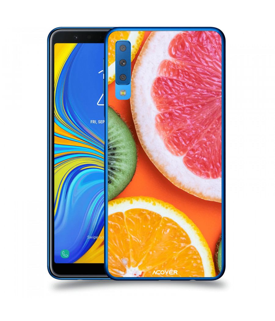ACOVER Kryt na mobil Samsung Galaxy A7 2018 A750F s motivem Fruit