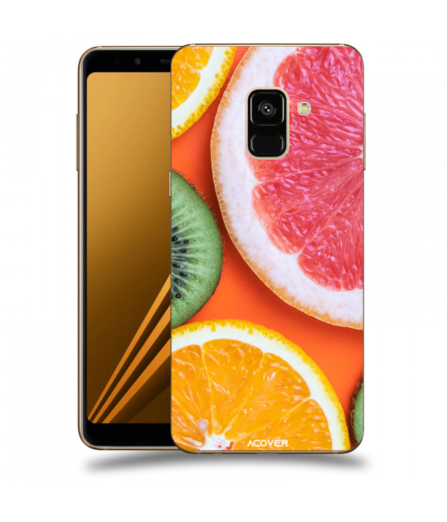 ACOVER Kryt na mobil Samsung Galaxy A8 2018 A530F s motivem Fruit
