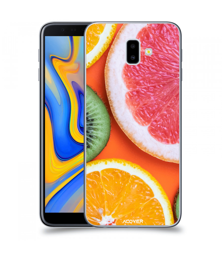 ACOVER Kryt na mobil Samsung Galaxy J6+ J610F s motivem Fruit
