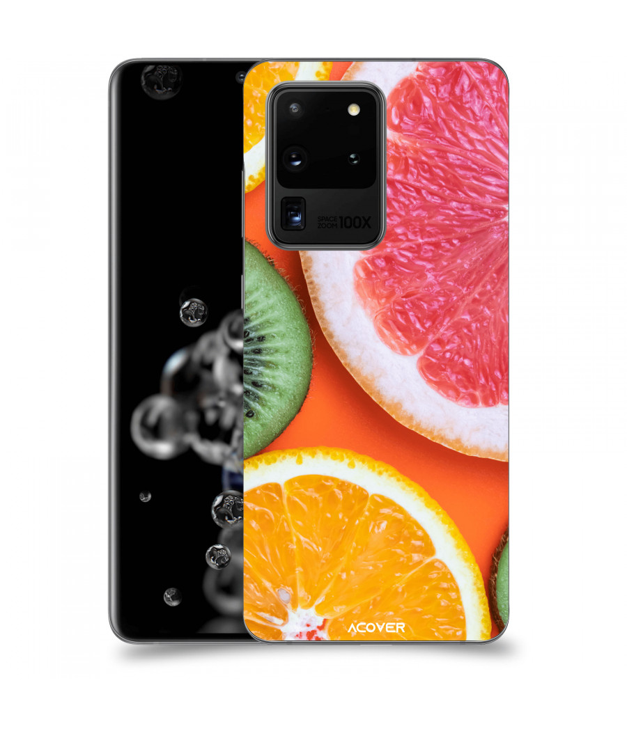 ACOVER Kryt na mobil Samsung Galaxy S20 Ultra 5G G988F s motivem Fruit