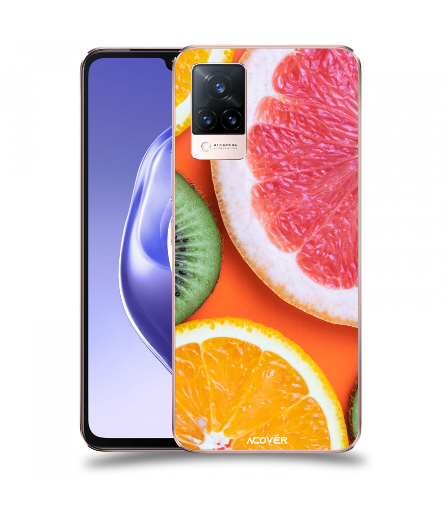 ACOVER Kryt na mobil Vivo V21 5G s motivem Fruit
