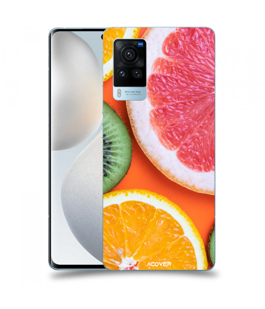 ACOVER Kryt na mobil Vivo X60 Pro 5G s motivem Fruit