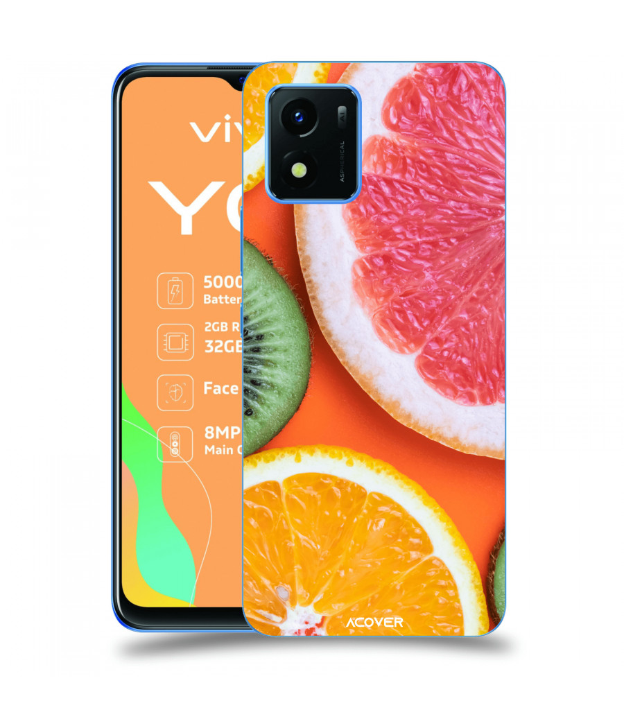 ACOVER Kryt na mobil Vivo Y01 s motivem Fruit