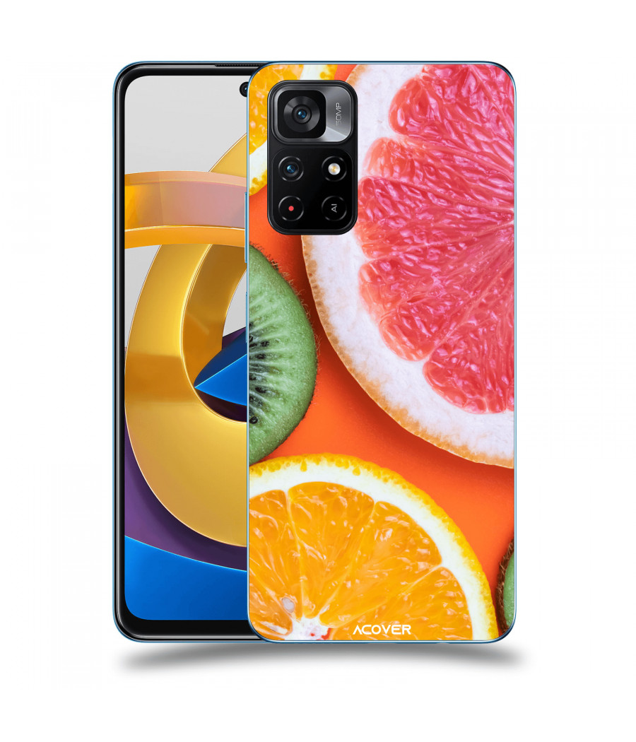 ACOVER Kryt na mobil Xiaomi Poco M4 Pro s motivem Fruit