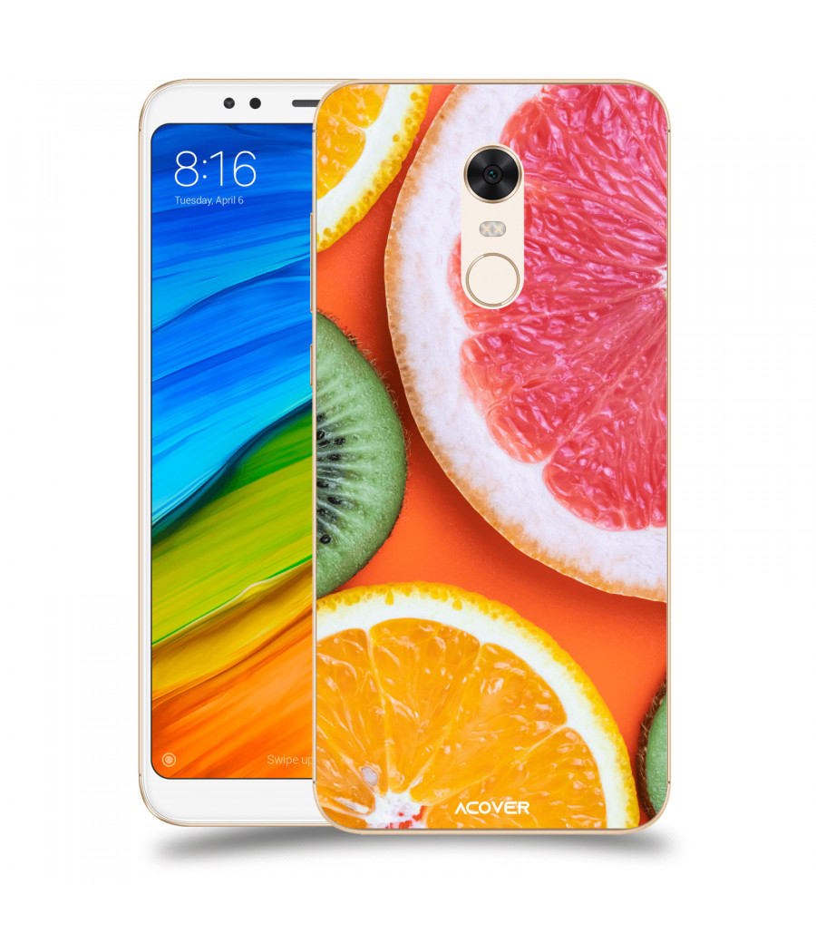 ACOVER Kryt na mobil Xiaomi Redmi 5 Plus Global s motivem Fruit