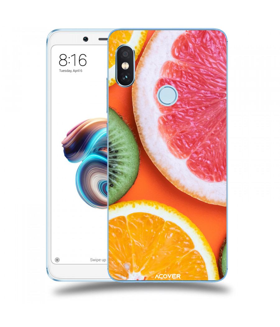 ACOVER Kryt na mobil Xiaomi Redmi Note 5 Global s motivem Fruit