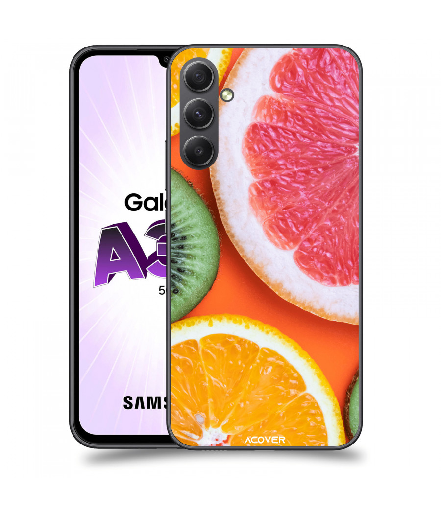 ACOVER Kryt na mobil Samsung Galaxy A34 s motivem Fruit