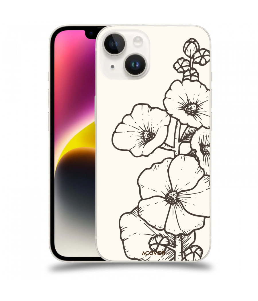 ACOVER Kryt na mobil Apple iPhone 14 s motivem Flower
