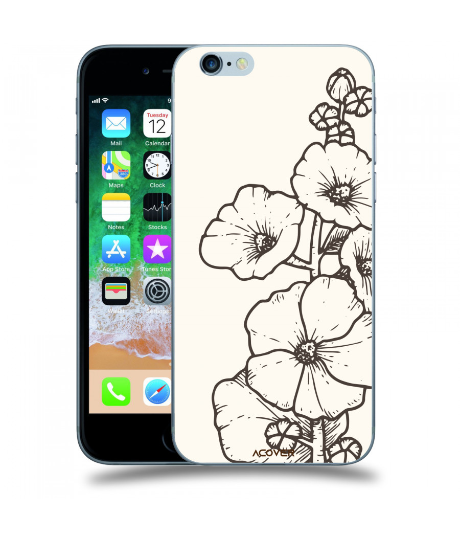 ACOVER Kryt na mobil Apple iPhone 6/6S s motivem Flower
