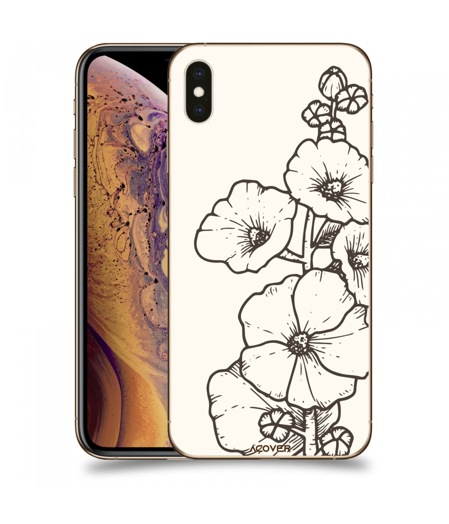 ACOVER Kryt na mobil Apple iPhone XS Max s motivem Flower