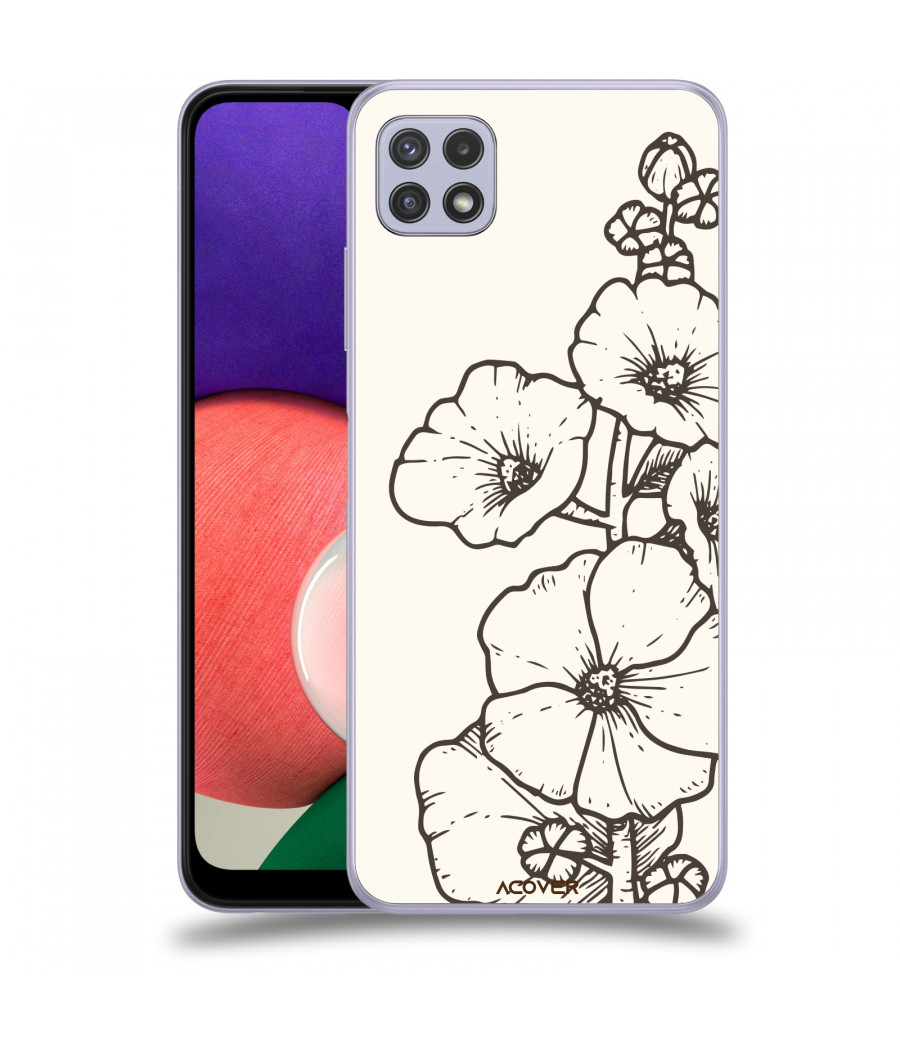 ACOVER Kryt na mobil Samsung Galaxy A22 5G A226B s motivem Flower