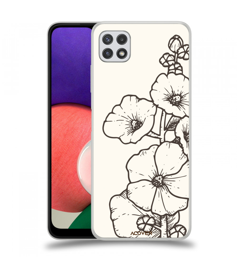 ACOVER Kryt na mobil Samsung Galaxy A22 A225F s motivem Flower